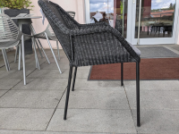 Cane Line - 4er Set Outdoor-Sessel Breeze Cane -Line Faser Natte Grau Aluminium - 7
