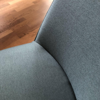 Vitra - Stuhl Softshell Side Chair Stoff Aura Stahlblau - 4