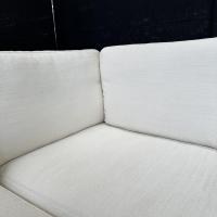 COR - Ecksofa Conseta Bodenfrei Stoff 7149 Weiß Schmalfüße F04 Feinstruktur Stahl Mit Filtgleiter - 10