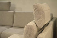 Rolf Benz - Ecksofa Cara Stoff Weißgrau 26.202 mit Holz-Ablage Schwenkbar - 12