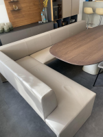 Walter Knoll - Eckbank Together 313x177 Leder Rodeo Soft Pebble Beige Creme - 4