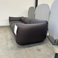 COR - Sofa Jalis 21 Leder 246 Schoko Grau Braun Nahtband 5095 Kitt - 6