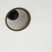 Pönnighaus - Sound-Lowboard Holz Weiß Gestell Metall - 3