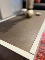Hülsta - Couchtische  CT 180 Lack Seidengrau Bronze - 2