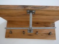 HKC - Schuhschrank Rock It Balkeneiche Geölt mit 2 Wandpaneelen - 4