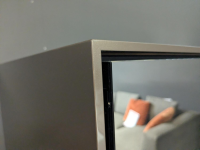 B&B Italia - Kommode Eucalipto Spiegel Bronzefarben Acrylharzbezug mit Beleuchtung - 8