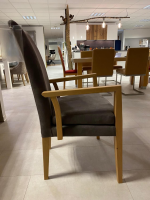 DKK - Essgruppe Twenty Smile Natureiche Bianco Massiv Tisch 6 Stühle - 4