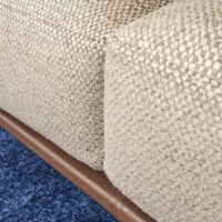 Bielefelder Werkstätten - Sofa Spirit Stoff Emira BW 1732 272 Beige Gestell Metall Bronze Matt Inklusive Rückenverstellung - 12