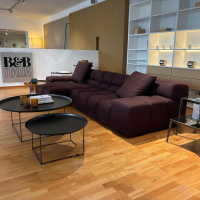 B&B Italia - Elementgruppe Tufty Time Stoff 2911601 Lavinia Veilchen Violett Fuß 0154N Schwarz Inklusive Kissen - 7