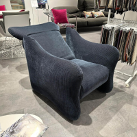 Brühl - Sessel Bongo Bay Stoff 4490 0069 Blau Neigungsverstellbar - 6