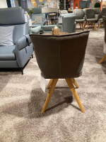 Natura - 6er-Set Stuhl Westmore Stoff Texel Schlamm Braun Grau - 2