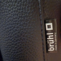 Brühl - Sofa Roro Small Classic Leder 5423 Unit Schwarz Gestell Schwarz Pulverbeschichtet Inkl. Drehsitz (Second Life) - 6