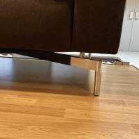 cocktailsessel-leolux-loveseat-howlo-stoff-pg-4-pontra-85850-braun-fuesse-aluminium-195-01-60925-5