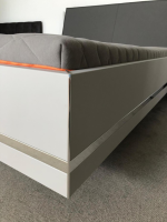 Nolte - Bettanlage Concept Me 500  S9 Seidengrau ohne Lattenrost ohne Matratze mit Nachttisch Alegro - 6