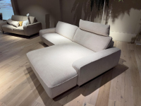 himolla - Ecksofa 1665 Planopoly 8 Stoff 20 Labomba Carrara Beige Füße Metall Beige Inklusive Elektrische Verstellung Mit Akku - 8