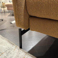himolla - Sofagarnitur Sofa 1462 Sessel 7364 Large Stoff Q2Loop Chips Gelb Metallfuß Anthrazit Sessel Mit Herz-Waage-Funktion - 5