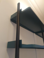 Hay - Regal Pier System 12 2 Columns Stahl Blue Blau Pulverbeschichtet - 3