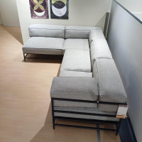 Brühl - Ecksofa Easy Pieces Stoff 24 0090 Grau Gestell Schwarz - 8