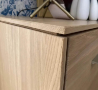 Thielemeyer - Schlafzimmer Mira Wildeiche Massiv Absetzung Glas Grau - 16