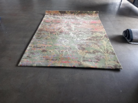 Jab Anstoetz - Teppich 240x170 Jungle Schurwolle Bunt Grün Rot Braun Mit Seide - 5