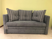 Restyl - Schlafsofa Isabella Stoff 2-6839 Grau mit Auszugsfunktion - 12