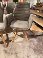 Natura - 8er-Set Stuhl Dalyan Stoff Chicago Grau - 9