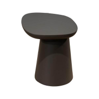 Ditre Italia - 2er Set Beistelltisch Stone Lack Matt Anthrazit - 2