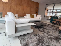 Minotti - Ecksofa 307x377 Connery Stoff Bright 01 Bianco Cat. H Weiß - 7