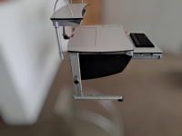 Moll - Schreibtisch Top Deck Compact Grau Mit PC Deck Und Schreibtischstuhl - 6