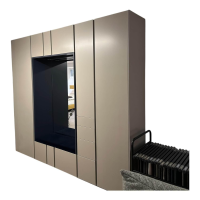 Schönbuch - Cabinet Stripes Pebble 59 Gray And Midnight Blue 51 Blue Gray Lacquered Bench Upholstery Midnight Blue - 3