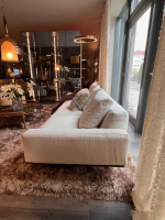 Flexform - Sofa Softdream Stoff Crem Hellgrau Mix Inklusive Kissen - 6
