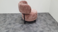 JOOP! - Sessel Stoff Allure Rose Rosa Füße Metall Anthrazit Drehbar - 8
