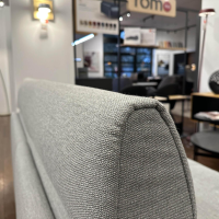 Rom - Sofa Matheo Stoff Aurelio Silber Füße Stahl Mattschwarz Lackiert Mit Elektrischer Verstellung - 6