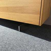 Team 7 - Sideboard Filigno Anrichte 3 Eiche  Natur AFK 38215 Keramik Cement Gestell Cubus Pure Kufe - 3