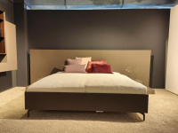 Kettnaker - Bettanlange Lack Taupe Beige Braun Ohne Lattenrost Ohne Matratze Sowie Dekoration - 6