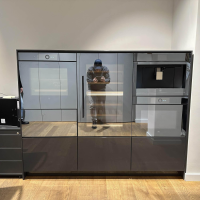 Siematic - Sideboard Kaffeeautomat Lack Graphitgrau Glänzend Inklusive E-Geräte - 2
