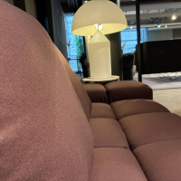 B&B Italia - Ecksofa Tufty Time Stoff Lavinia Fleckveilchen Lusso Lila mit 3 Rückenkissen - 6