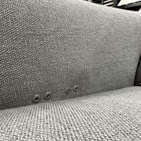 Rom - Sofa Matheo Stoff Aurelio Silber Füße Stahl Mattschwarz Lackiert Mit Elektrischer Verstellung - 5