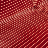 IP Design - Sofa Loop 2/75 Stoff Glory IP1791-262 Rot Füße Rot - 11