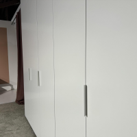 Interlübke - Kleiderschrank Intaro D3405 Lack M03 Schneeweiß Mit Beleuchtung Und Innenspiegel - 11