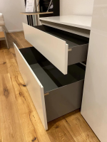 Interlübke - Schrank Collect Plus Lack Matt Und Klarglas Optiwhite Schneeweiß Inklusive Sideboard Just Cube - 2