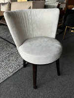 Jab Anstoetz - 4er Set Stuhl Polo Dining Chair Swivel Bezug Stoff Toyo 1 1381 072 Beige Gestell Walnuss Natur Wenge - 5