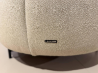 himolla - Recamiere 7596 40K Rechts Stoff 20Q2 Loop Erg Beige Gestell Metall Anthrazit - 5