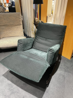 Bullfrog - Funktionssessel Rockfrog Stoff Chamelle Lounge Petrol Blau Grün Gestell Metall Schwarz Feinstruktur Inklusive Akku - 6