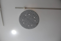 Nimbus - Akustikleuchte Lighting Pad Lounge R 600 Vario Vlies Grey Dawn Grau Mit Konverter - 2