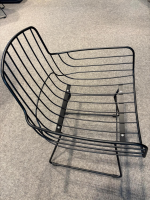 Freifrau - 4er-Set Stuhl Leyasol Armchair High Leder Adora Coffee 95008 Gestell Schwarz - 4