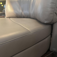 De Sede - Sofa DS 167 129 Leder Touch Taupe Grau Füße Edelstahl Inklusive Kissen - 3