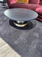 Bretz - Couchtisch Disquo Eiche Furniert Gebeizt Matt Lackiert - 5