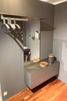 Schönbuch - Garderobenkombination S7 Lack Granit Grau Matt Aluminiumteile Bronze Eloxiert - 2