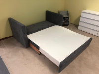 Restyl - Schlafsofa Isabella Stoff 2-6839 Grau mit Auszugsfunktion - 14